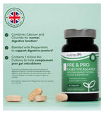 Nutravita digestive health supplement 30 capsules, imported from the UK