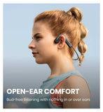 Shokz bone conduction sports headphones in grey - British product