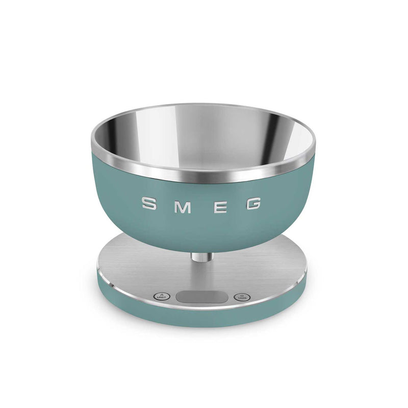 Smeg Digital Kitchen Scales Emerald Green 5 kg (British brand)