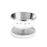 SMEG Digital Kitchen Scales Matte White 5kg (British brand)