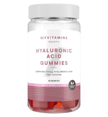 Myvitamins Hyaluronic Acid Gummies Mixed Berries - 60 Gummies