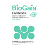 Boots BioGaia Prodentis Lactic Acid Bacteria Lozenges Mint Flavour Oral Health Supplements 30 Count- Buy online at McGrocer