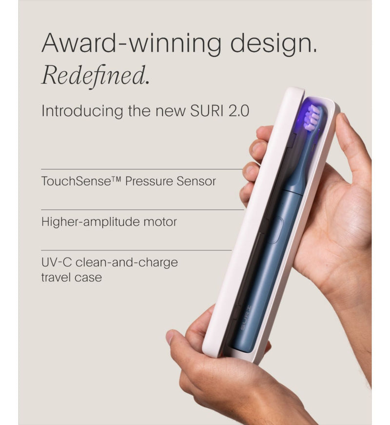 SURI 2.0 electric toothbrush Morning Waves - British product