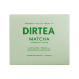 Dirtea Mushroom Matcha Energy Blend 7 Sachets imported from the UK