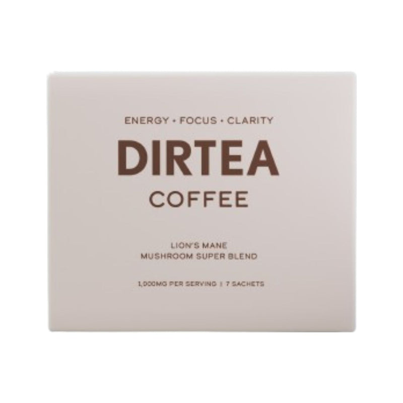 DIRTEA Mushroom Coffee instant drink mix sachets - British product