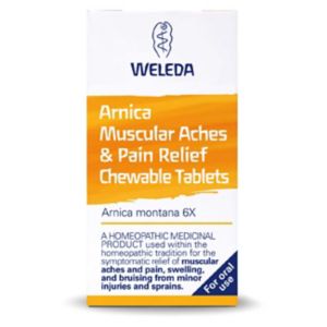 Weleda Arnica chewable tablets 125ct imported from the UK