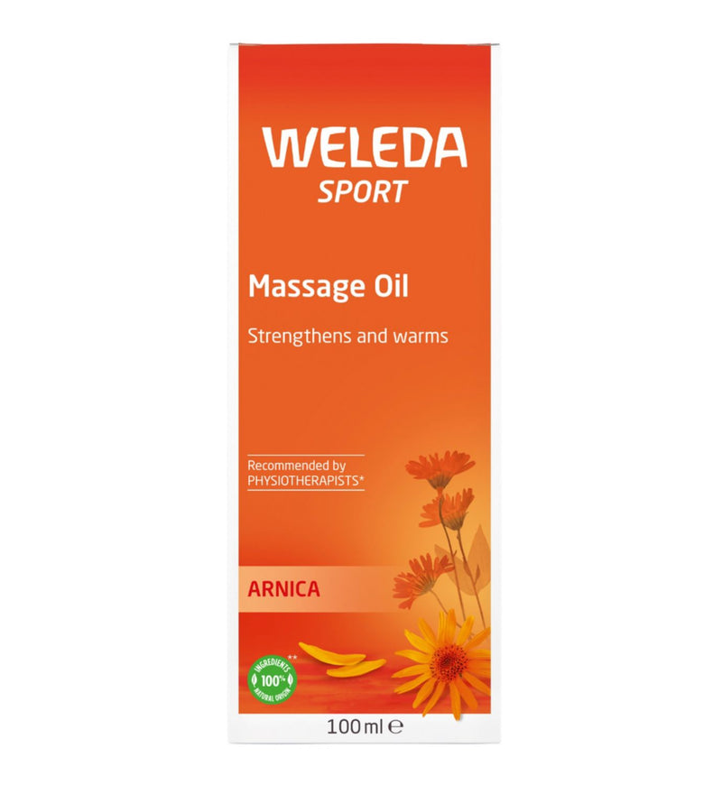 Weleda natural arnica massage oil 100ml - British product