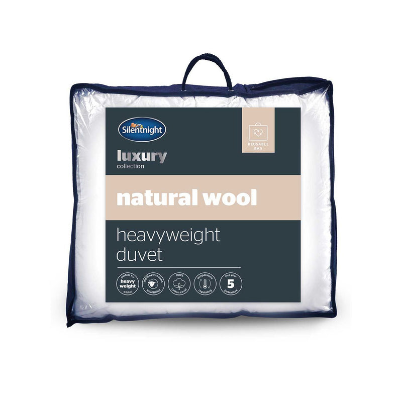 Silentnight Heavyweight Wool Duvet Double (British brand)