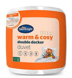 Silentnight Warm and Cosy Double Decker 18 Tog Duvet Super King (British brand)