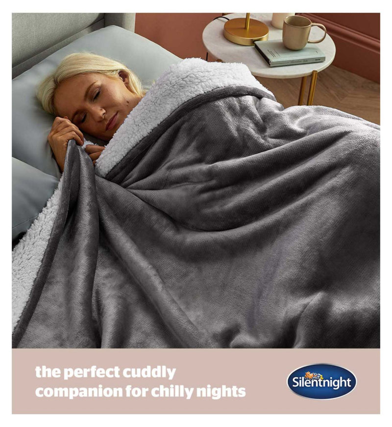 Silentnight Snugsie Super Giant Family Blanket - 270 x 230cm - Charcoal