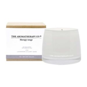 The Aromatherapy Co. Relax Therapy Candle 260g Lavender & Clary Sage (British brand)