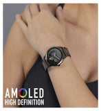 Reflex Active Series 31 smartwatch black stainless steel strap - British product