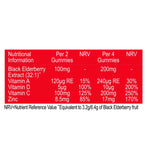 Sambucol Extra Defence Menthol Gummies 30 count, UK version