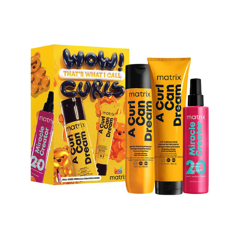 Matrix A Curl Can Dream Haircare Set, imported from the UK