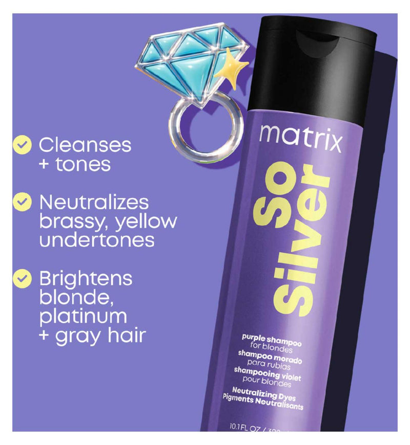 Matrix So Silver purple toning set, UK version