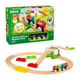 Coffret de train en bois Brio Mon Premier Chemin de Fer pour Débutants