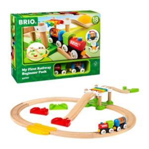Boots Brio My First Railway Beginner Pack Wooden Train Set- Buy online at McGrocer