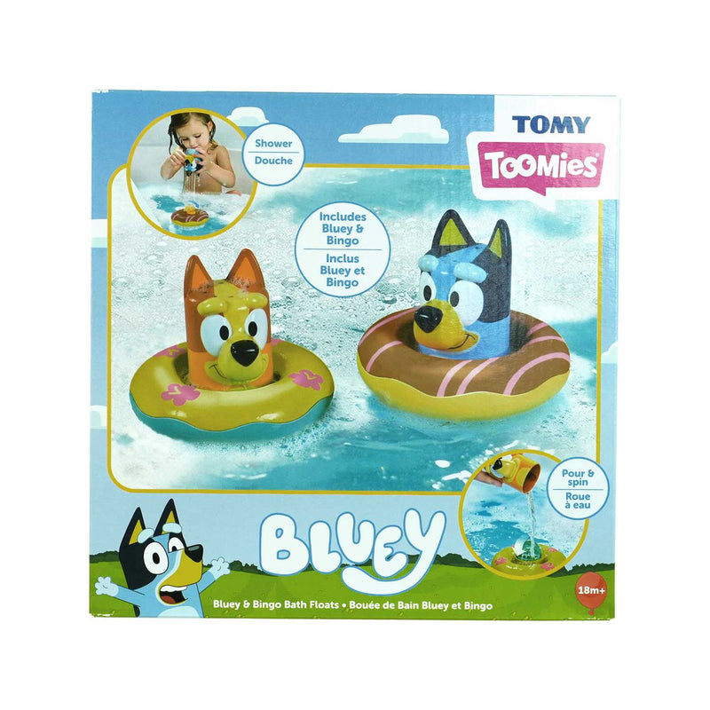 Toomies Bluey bath floats donut flower design, UK version