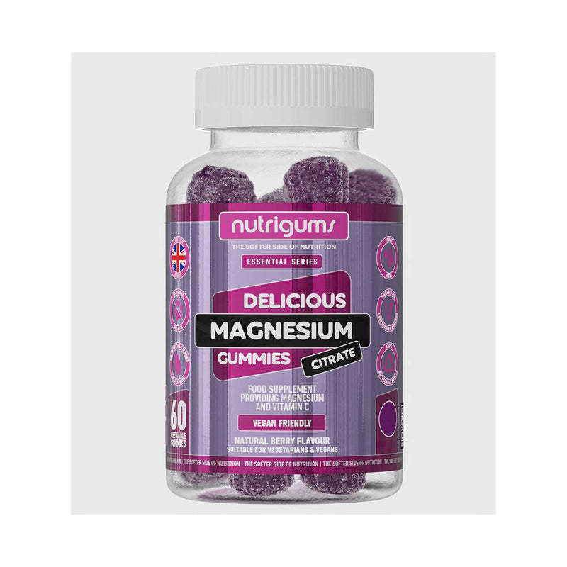 Nutrigums magnesium citrate gummies 60s - British product