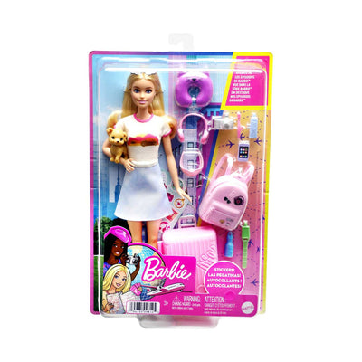 Boots Barbie Travel Doll with Puppy and Accessories Ages 3+- Buy online at McGrocer