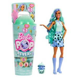 Boots Barbie Pop Reveal Green Tea Bubble Tea Doll- Buy online at McGrocer
