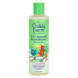 Boots Childs Farm 2 in 1 Shampoo and Conditioner Apple Pear Kids Formula 250ml- Buy online at McGrocer