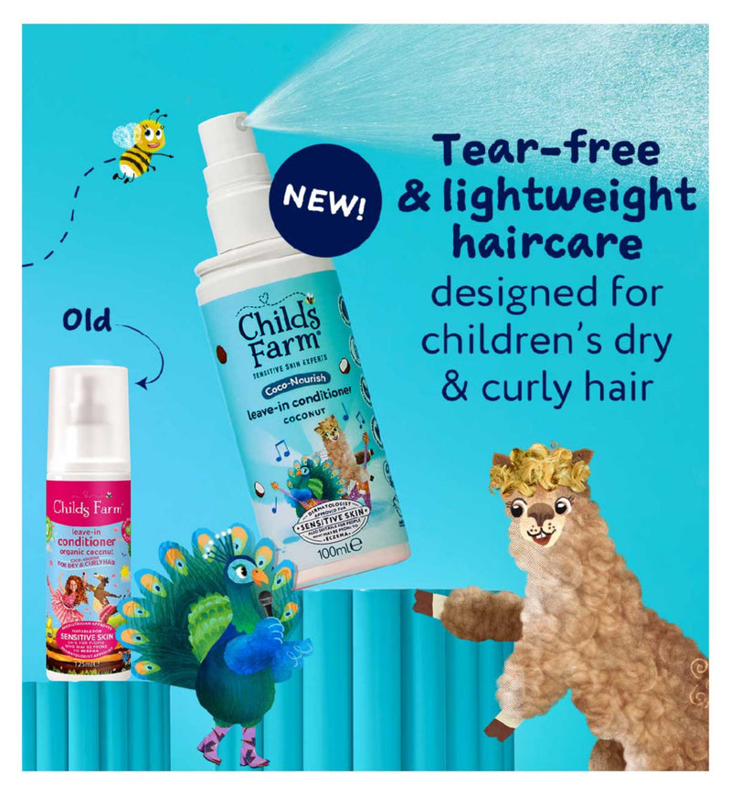 Childs Farm Coco-Nourish leave-in conditioner 100ml - British product