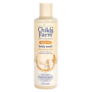 Childs Farm OatDerma Kroppsvask Duftfri Sensitiv Hud Dusjsåpe 250ml