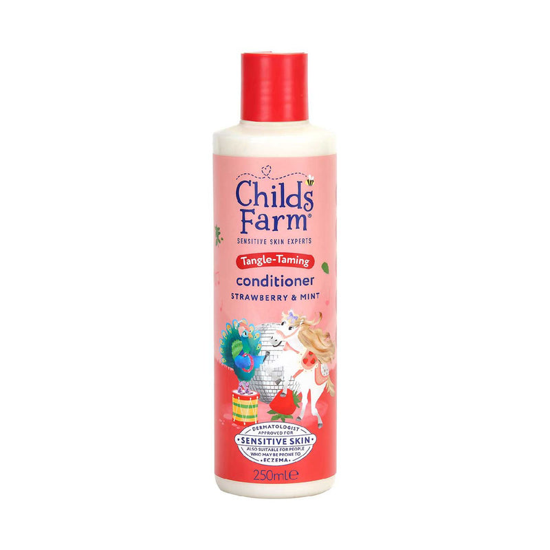Childs Farm Tangle-Taming Conditioner 250ml Strawberry and Mint - British product