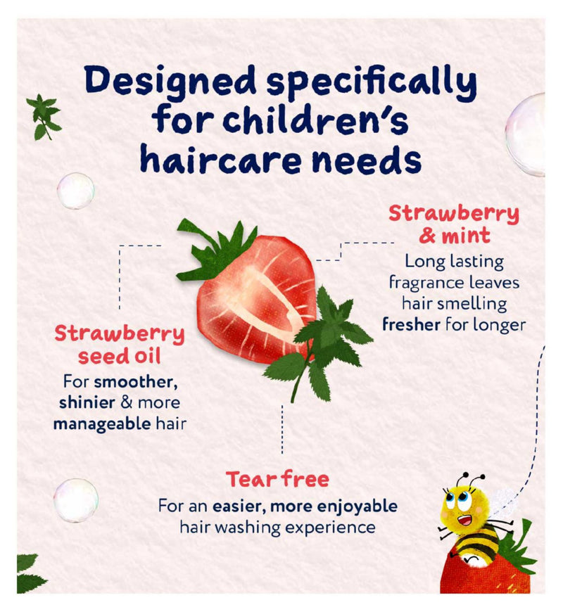 Childs Farm Tangle-Taming Conditioner 250ml Strawberry and Mint - British product