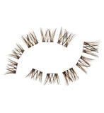 Eylure brown black cluster lashes with adhesive 1ml (British brand)