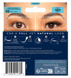 Eylure No.098 Fox Eye false lashes with adhesive - British product