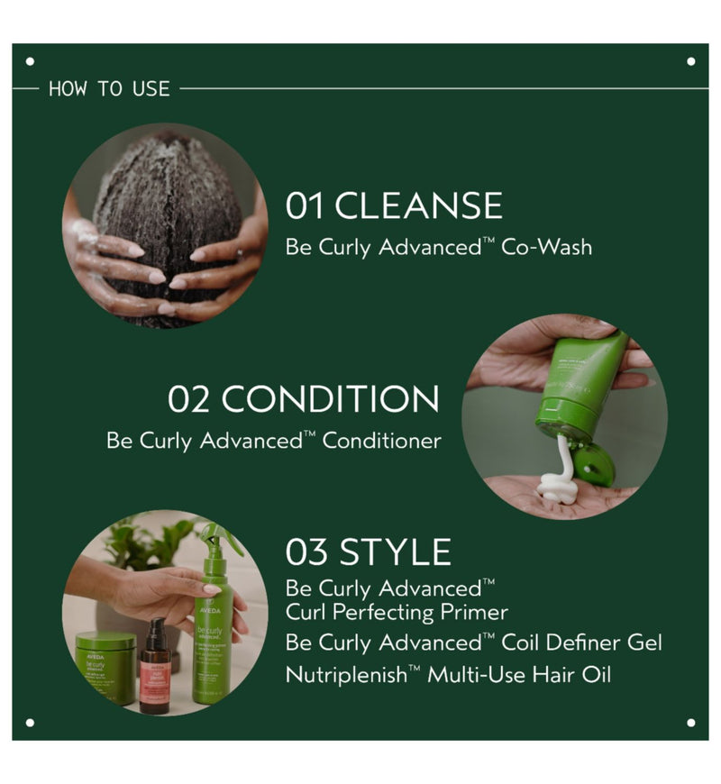 AVEDA Be Curly Advanced Co-Wash 350ml - British product