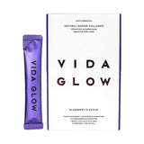 Vida Glow Marine Collagen Blueberry 30 x 3g sachets (British brand)