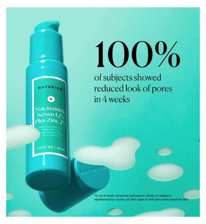 Naturium Niacinamide Serum 12% Plus Zinc 2% 30ml, imported from the UK