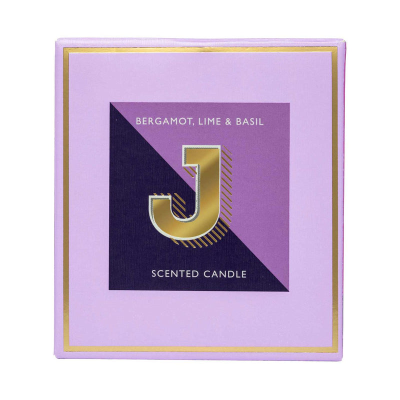 Landon Tyler Letter J Candle 140g, imported from the UK