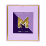 Landon Tyler Alphabet Candle Letter M 140g, UK version