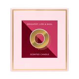 Landon Tyler Alphabet Candle Letter O 140g, imported from the UK