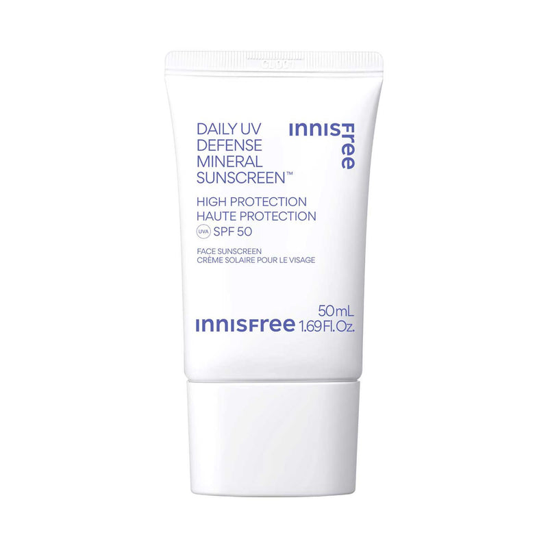 Innisfree Daily UV Defense Mineral Sunscreen SPF 50 50ml (British brand)