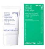 Innisfree Daily UV Defense Mineral Sunscreen SPF 50 50ml (British brand)