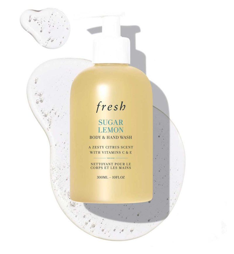 Fresh Sugar Lemon body wash 300ml, imported from the UK