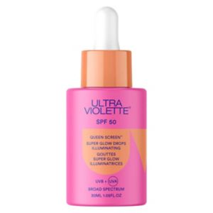 Boots Ultra Violette Queen Screen Super Glow Drops Lysende SPF Hud 30ml - Kjøp online hos McGrocer