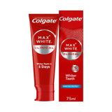 Colgate Max White Clinical Sensitive Protect toothpaste 75ml, imported from the UK