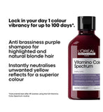 L'Oreal Professionnel Vitamino Color Spectrum Purple Tinted Shampoo Blonde 300ml, UK version