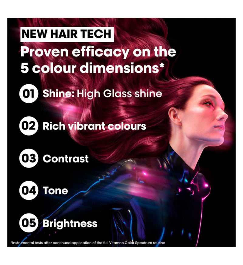 L'Oreal Professionnel Vitamino Color Spectrum Purple Tinted Shampoo Blonde 300ml, UK version