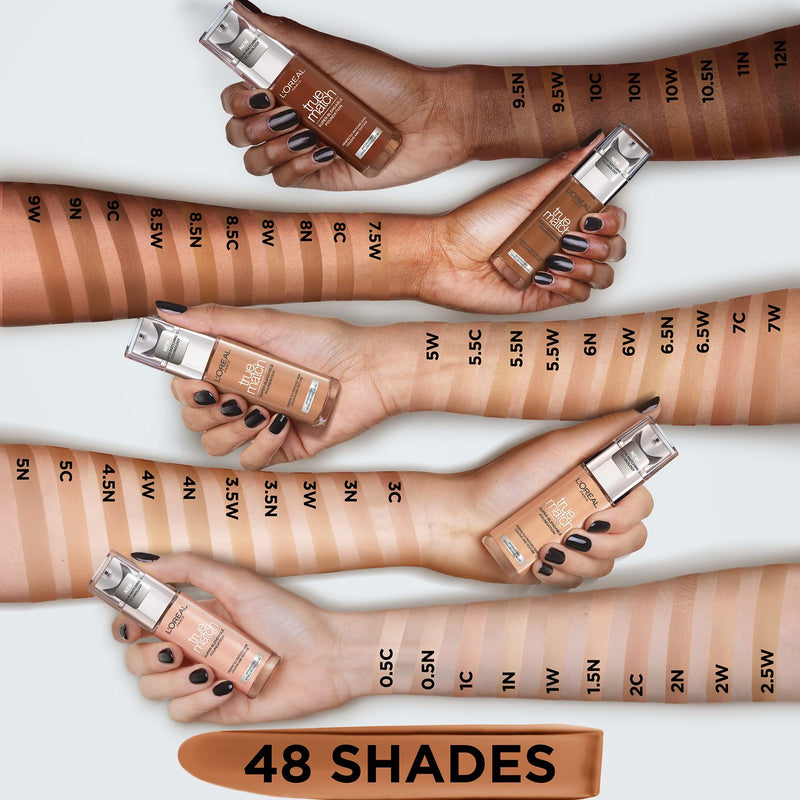 L'Oréal Paris True Match Foundation liquid 30ml, UK version