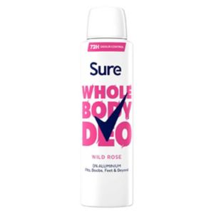 Sure Wild Rose deodorant spray 150ml (British brand)