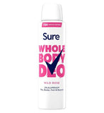 Sure Wild Rose deodorant spray 150ml (British brand)