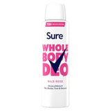 Sure Wild Rose deodorant spray 150ml (British brand)