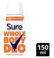 Sure Women Fresh Citrus Whole Body Deodorant 150ml, UK version